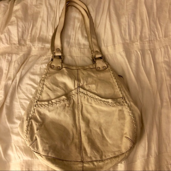 Lucky Brand Leather Bag in Off White - Picture 3 of 7